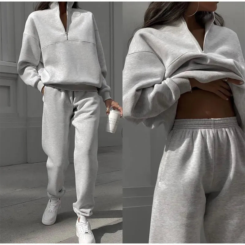 Elowen | Lässiges und schickes zweiteiliges Lounge-Set mit hoher Taille