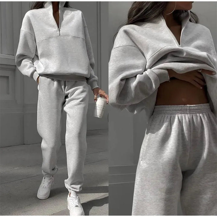 Elowen | Lässiges und schickes zweiteiliges Lounge-Set mit hoher Taille