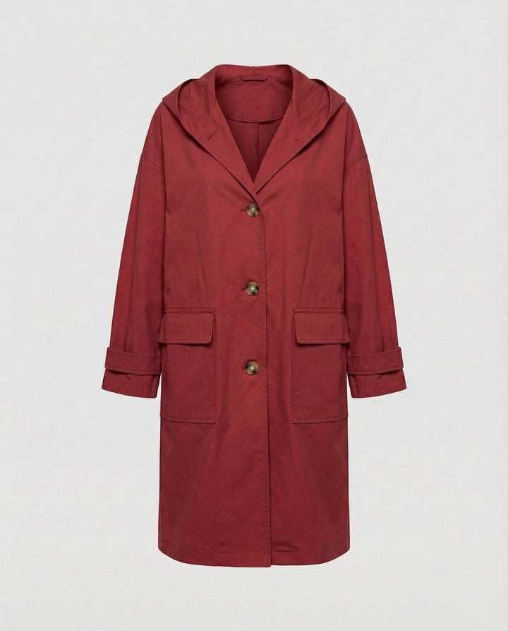 Harper | Elegante und schützende lange wasserdichte Jacke