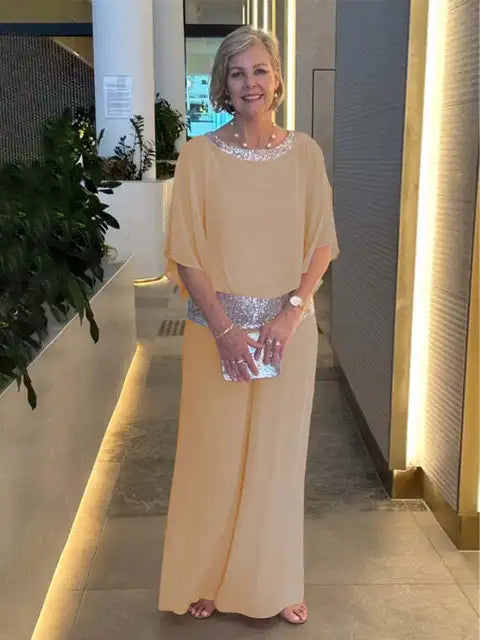 Lena | Elegante completo fluido a due pezzi