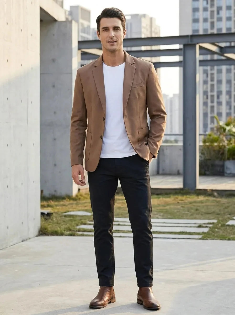 Victor | Klassischer und eleganter Zweiknopf-Blazer