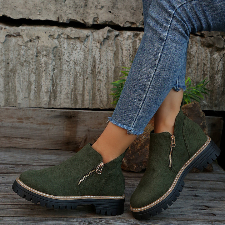Charlotte | Moderne und vielseitige Plateau-Stiefeletten