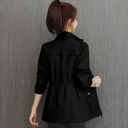 Roxanne | Waterproof Cinched-Waist Jacket for Everyday Style