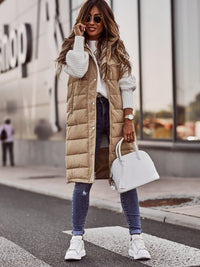 Charlotte | Elegant Knee-Length Quilted Winter Jacket