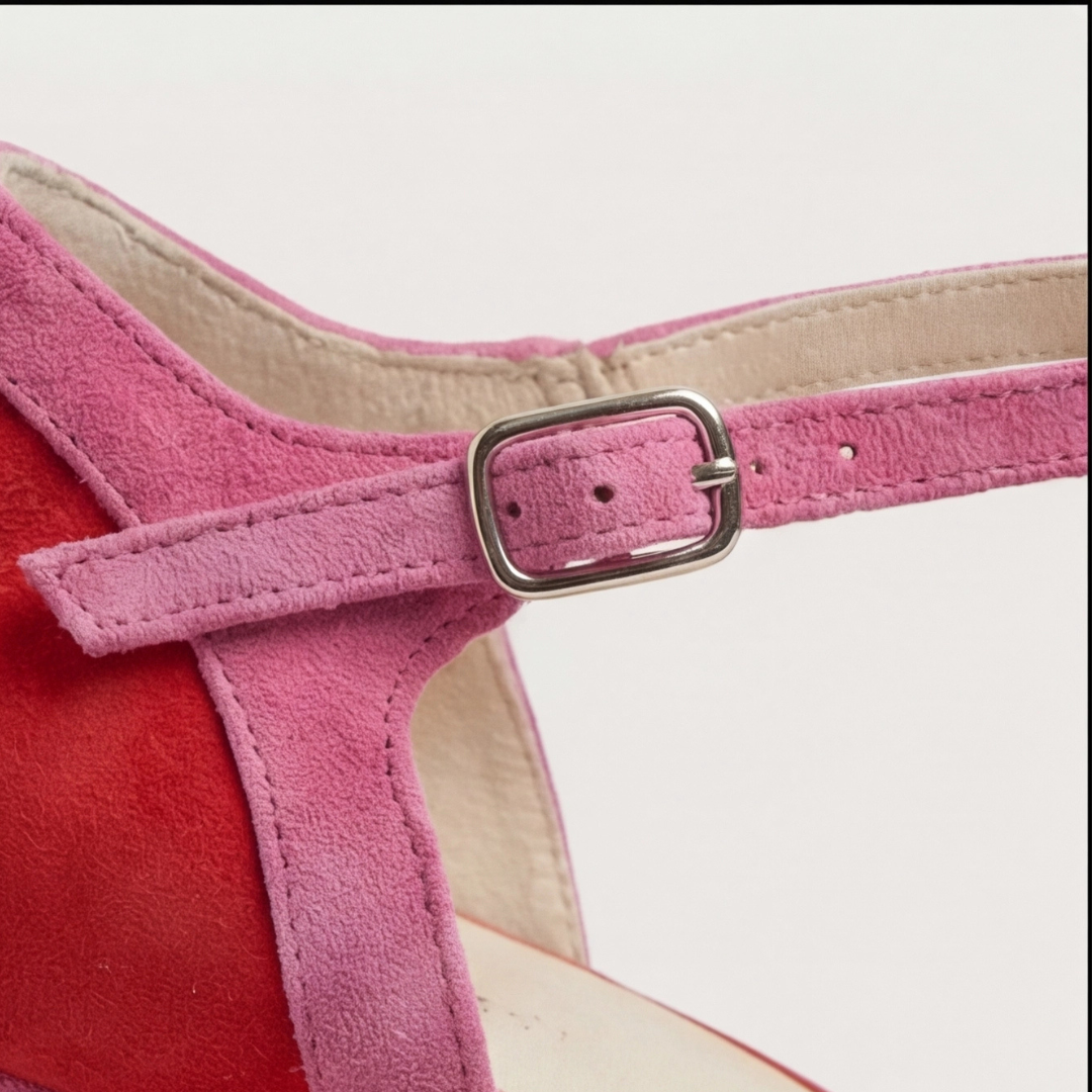 Joanna | Closed Toe T-Strap Heels – Modern Elegance for Women