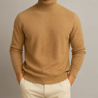 Jack | Eleganter und luxuriöser Kaschmir-Rollkragenpullover