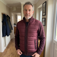 Marcus | Stylish And Comfortable Textured Puffer Jacket