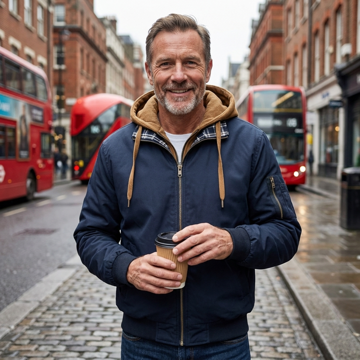 Stratton | Thermal Bomber Jacket for Men – Rugged Style
