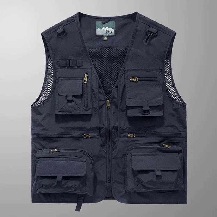 George | Gilet cargo da uomo da esterno, robusto e funzionale