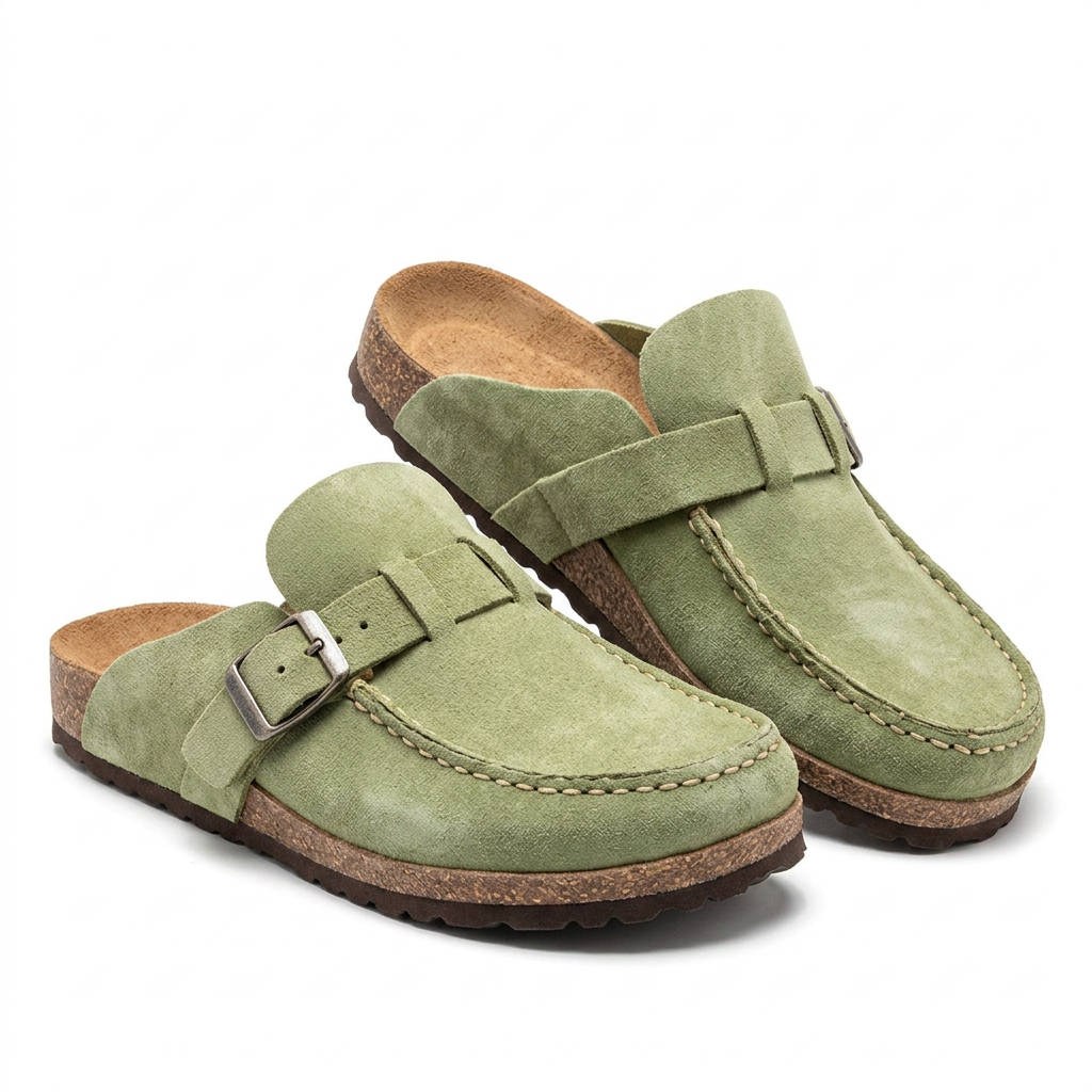 Chedmere | Cushioned Slip-On – Soft Suede Comfort for Women