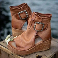 Chloe | Schicke Keilabsatz-Stiefeletten