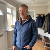 Rhys | Premium Fleece Sherpa Jacket with Hood