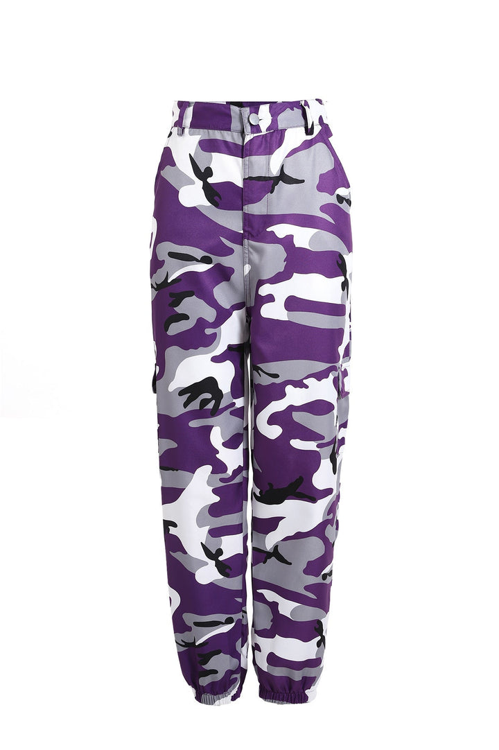 Klaudia | Stilvolle und bequeme Camouflage-Cargohose