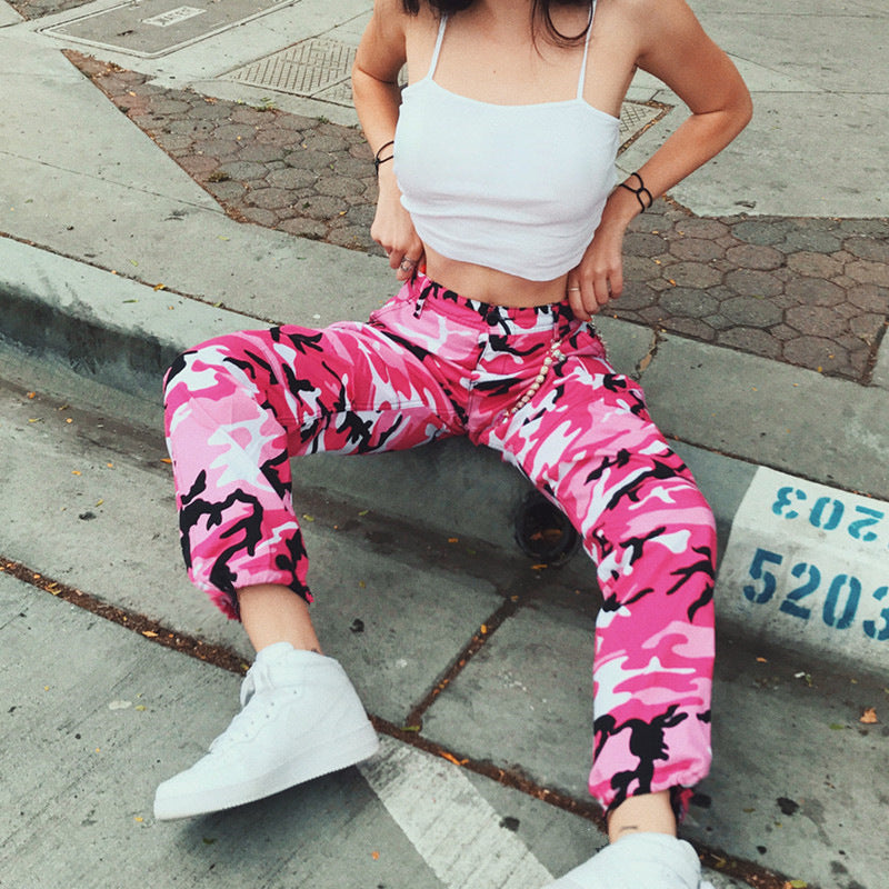 Klaudia | Stilvolle und bequeme Camouflage-Cargohose