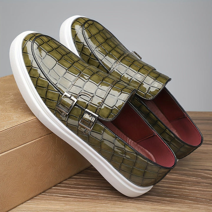 Xavier | Textured Loafers – Stylish Slip-On Design for Men