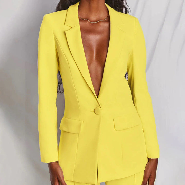 Isla | Elegantes, maßgeschneidertes Blazer- und Hosen-Set