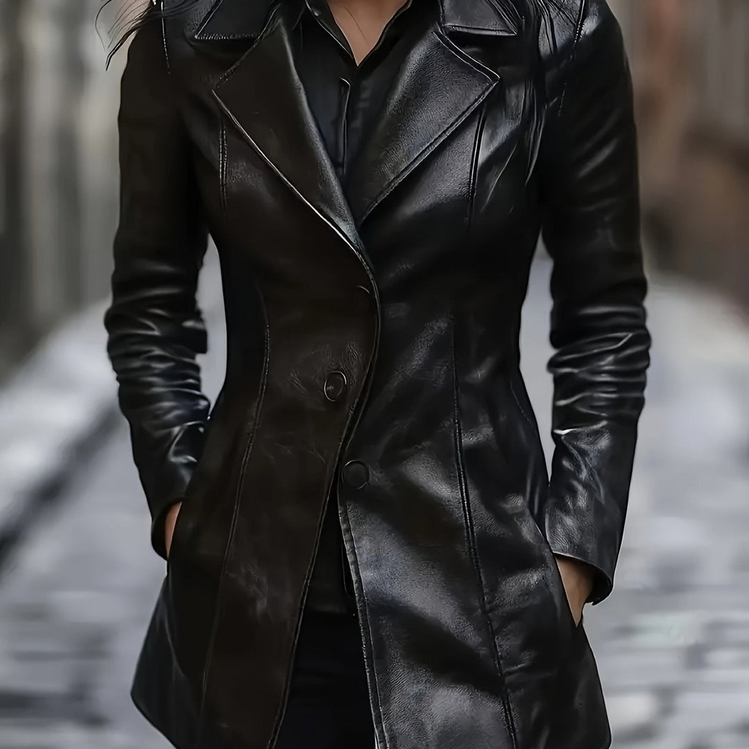 Rosaline | Tailored Mid-Length Coat for Women