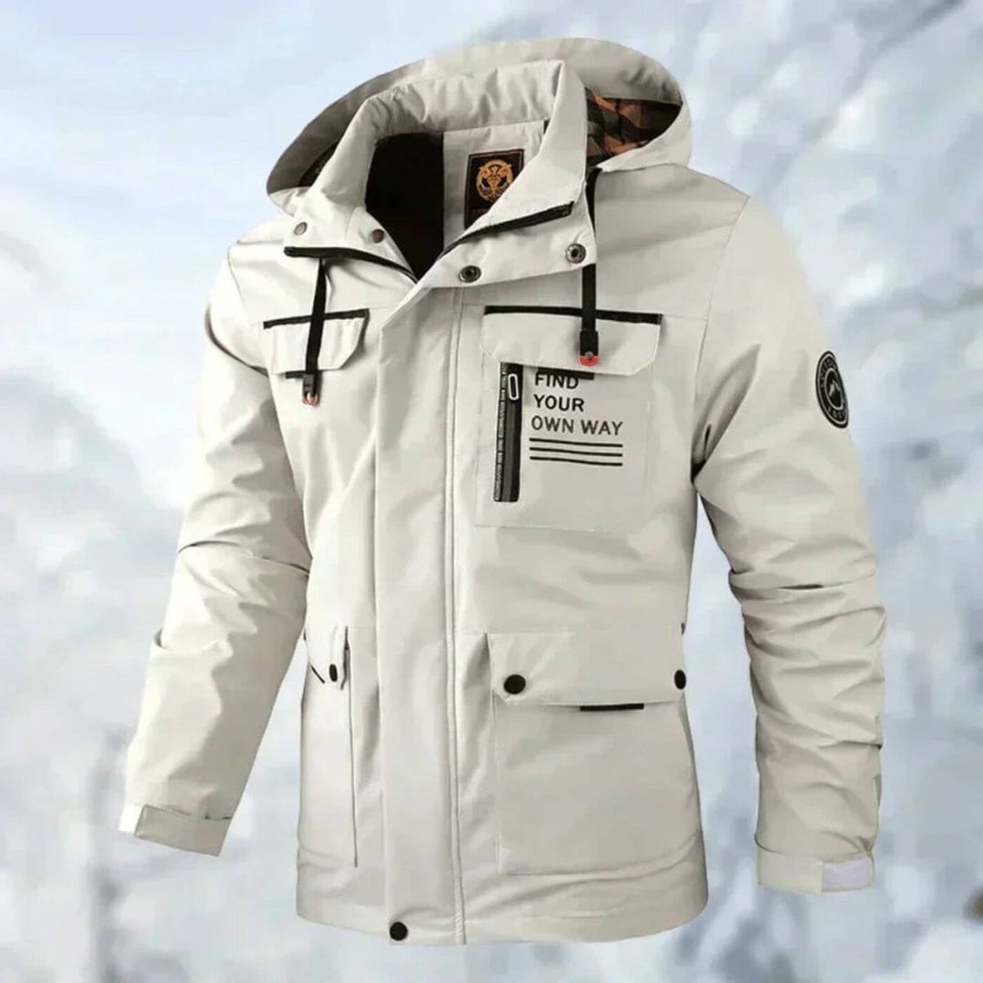 Maximilian | Waterproof Puffer Jacket for Men with Hood