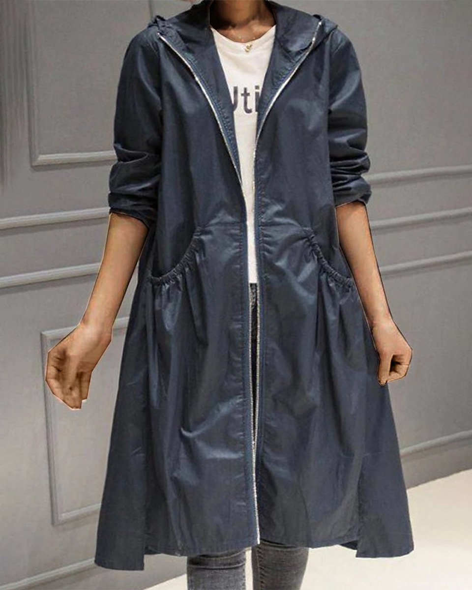 Sophia | Elegant And Waterproof A-Line Jacket