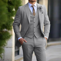 Oliver | Elegant Three-Piece Wedding suit for Men