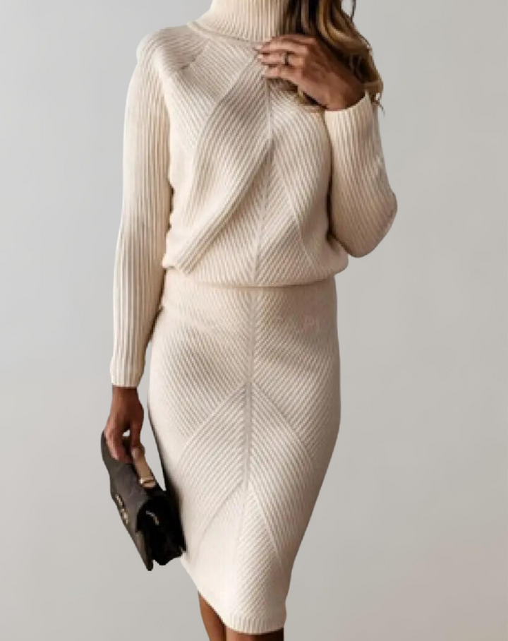 Isabella | Elegante e confortevole completo in maglia a due pezzi