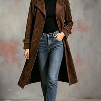 Clara | Elegant And Timeless Longline Trench Coat