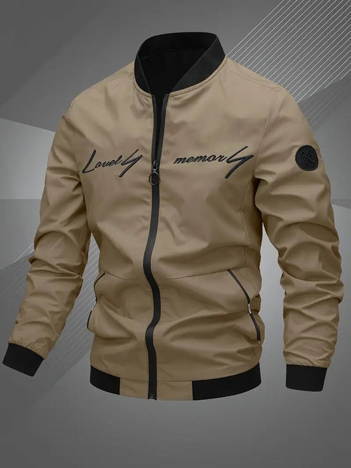 Lucas | Sporty And Lightweight Athletic Bomber Jacket