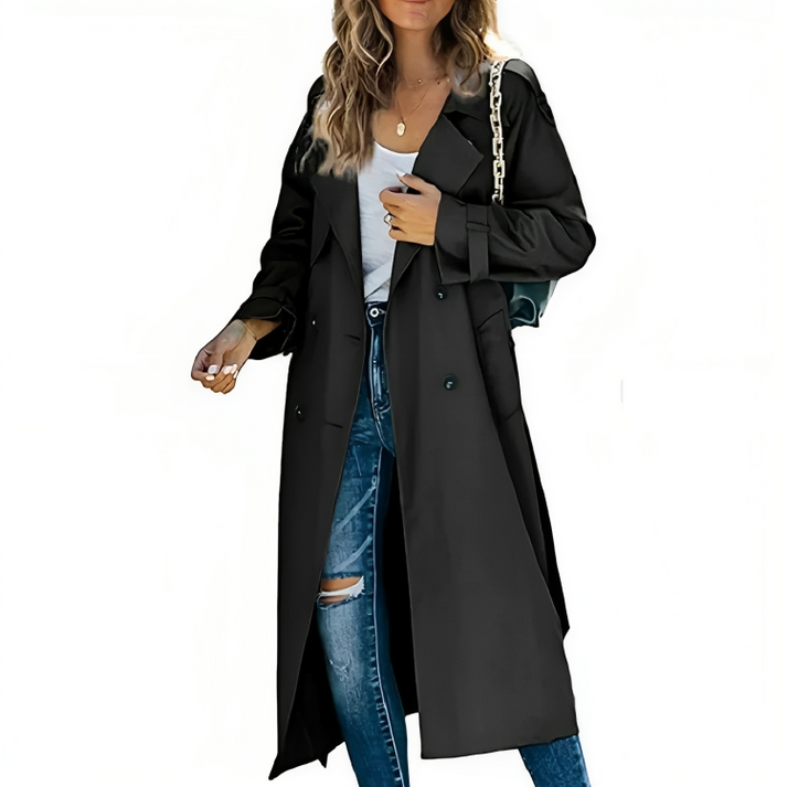 Sienna | Chic And Relaxed Double-Breasted Trench Coat