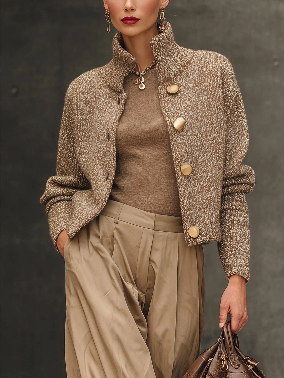 Nora | Blazer in maglia morbida per un’eleganza quotidiana senza sforzo