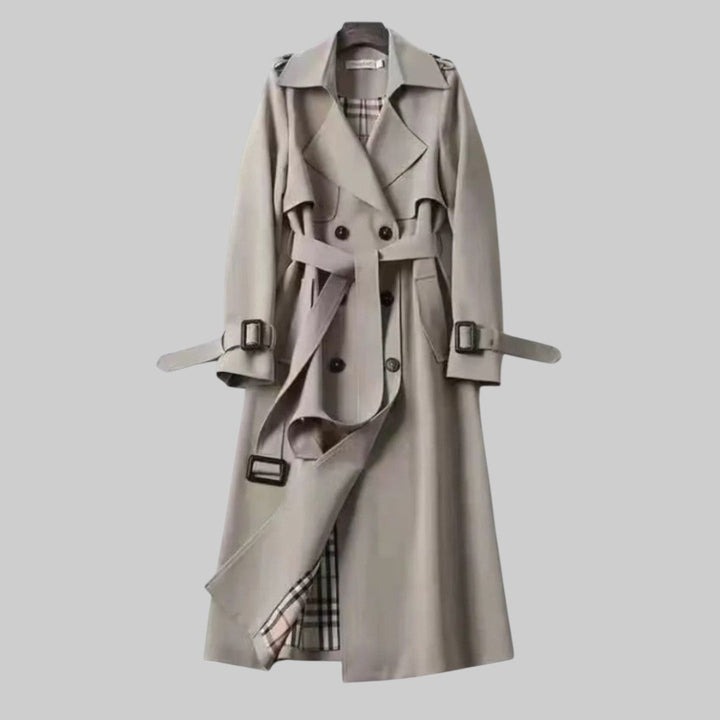 Zoe | Long And Glamorous Trench Coat