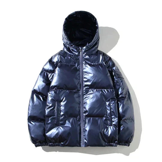 Drune | Winter Puffer Jacket with Wind Protection for Men