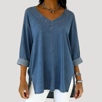 Charlotte | Relaxed And Stylish V-Neck Tunic Top