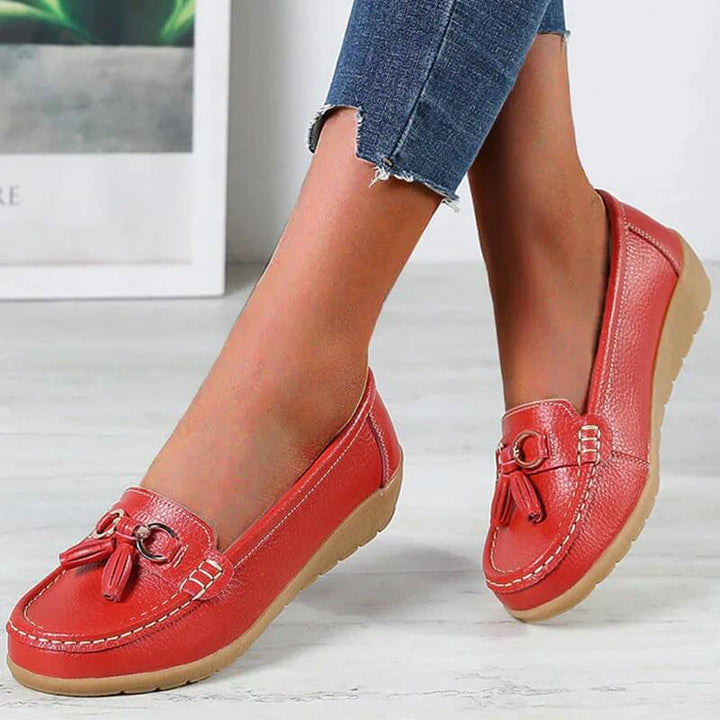 Sophia | Bequeme und stilvolle orthopädische Slipper mit weiter Passform