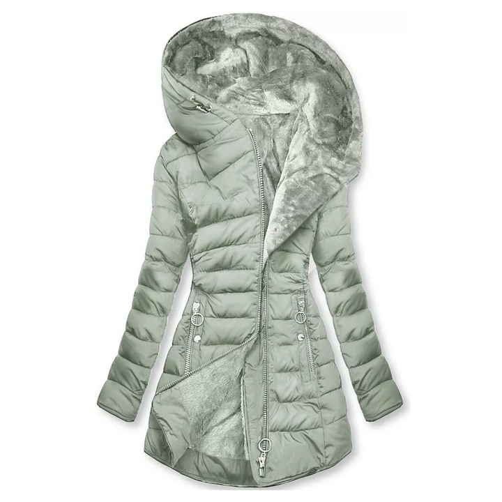 Olivia | Cozy And Waterproof Long Winter Jacket