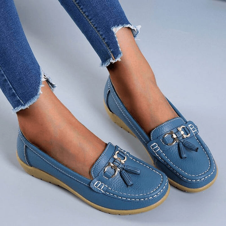 Sophia | Bequeme und stilvolle orthopädische Slipper mit weiter Passform
