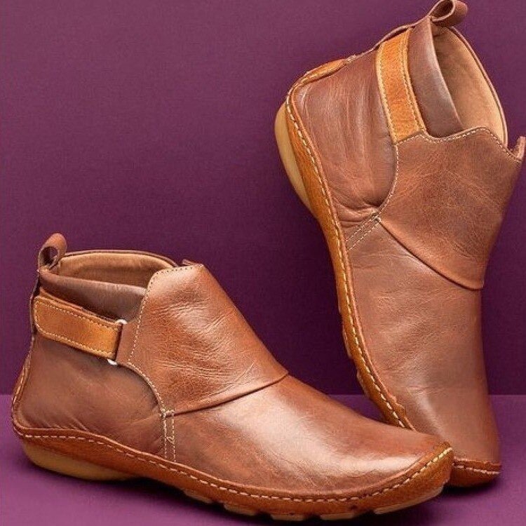 Aveline | Zeitlose und bequeme Lederstiefeletten