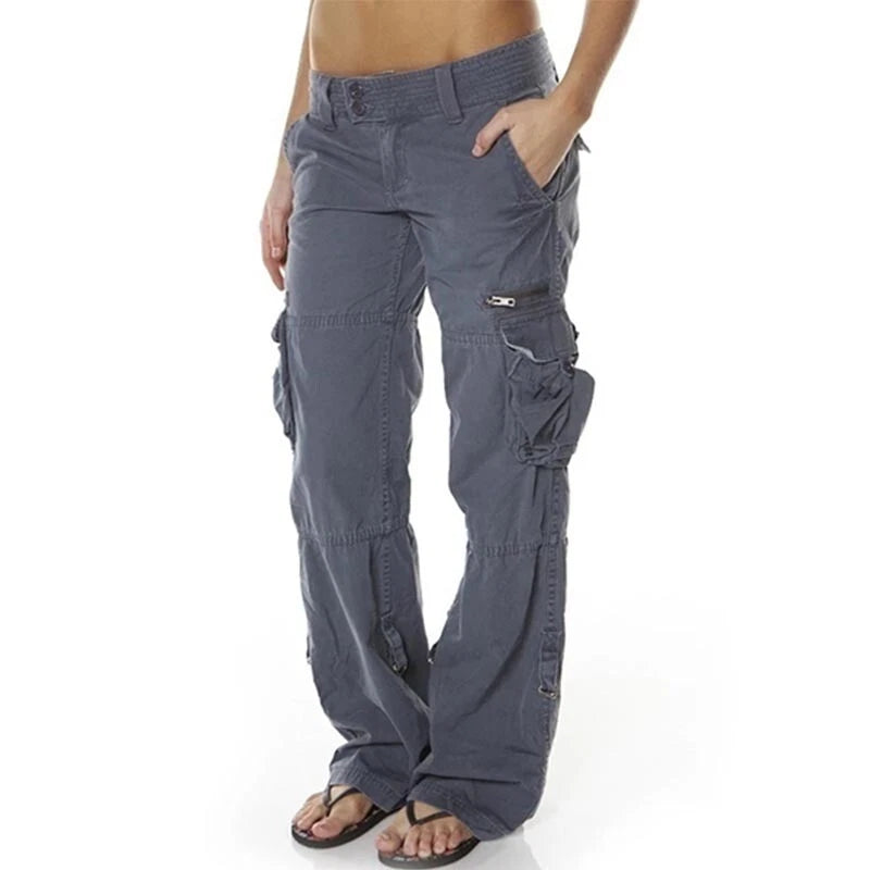Taylor | Pantaloni cargo utility versatili a vita alta