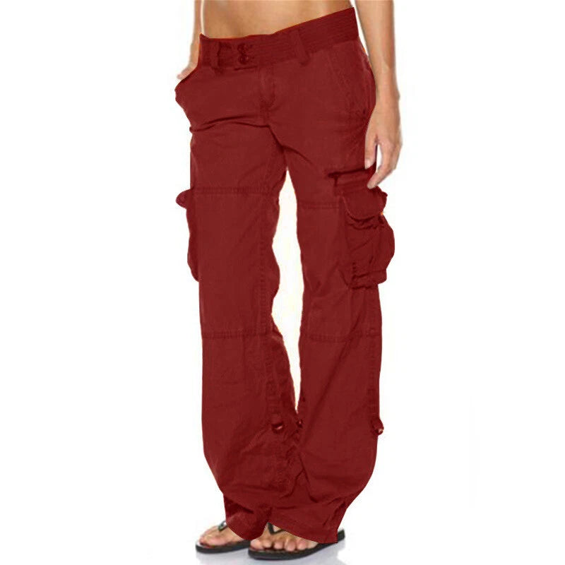 Taylor | Pantaloni cargo utility versatili a vita alta