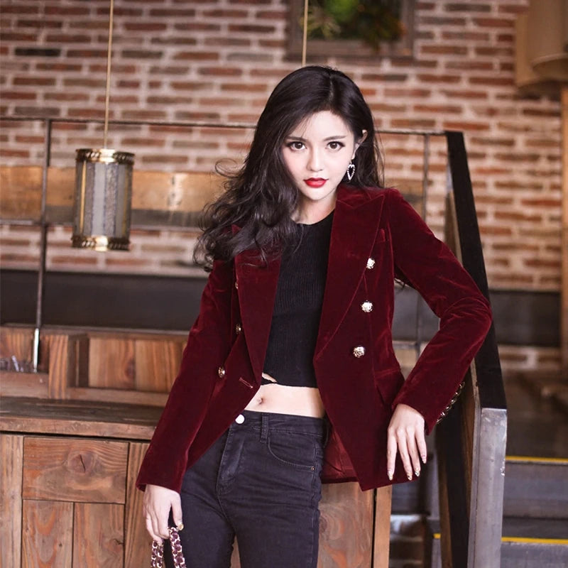 Julian | Blazer in Velluto Elegante e Accogliente