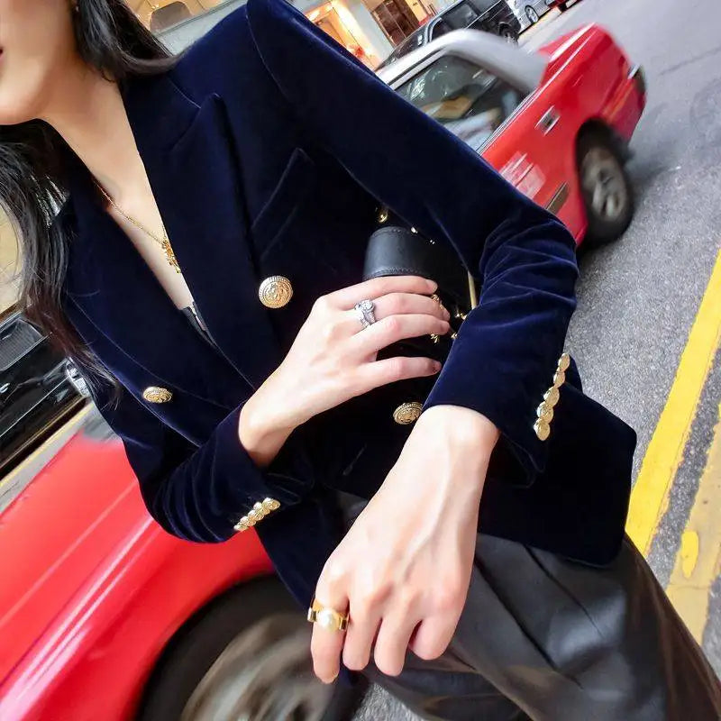 Julian | Blazer in Velluto Elegante e Accogliente